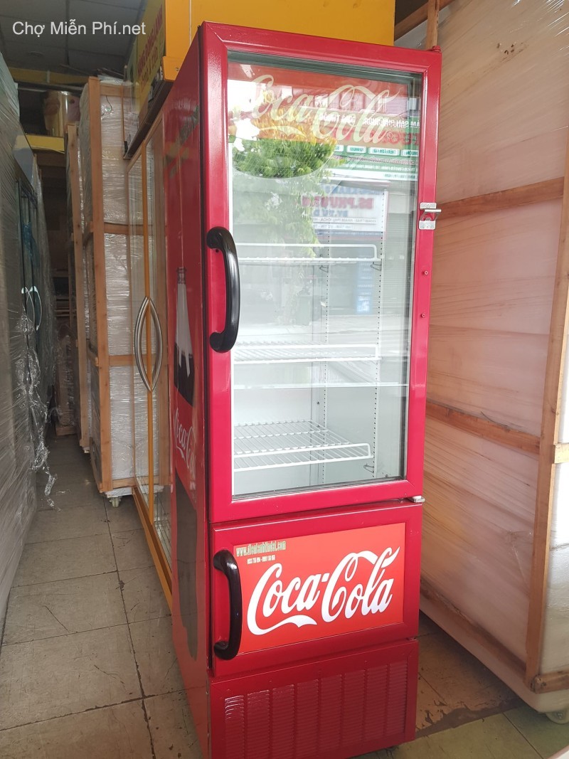 tủ mát hiệu coca cola dung tích 350l sản xuất thái lan