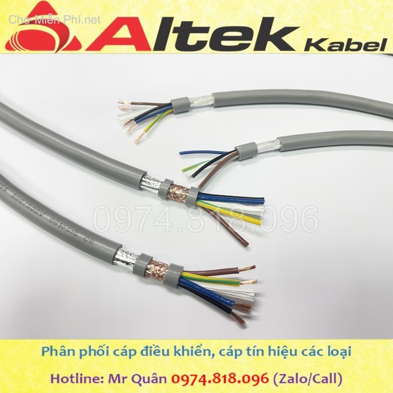 Cáp điều khiển 5 lõi Altek Kabel – hàng chính hãng